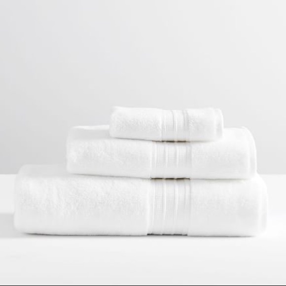 Pottery Barn Bath Pottery Barn Hydocotton Organic Quick Dry Bright